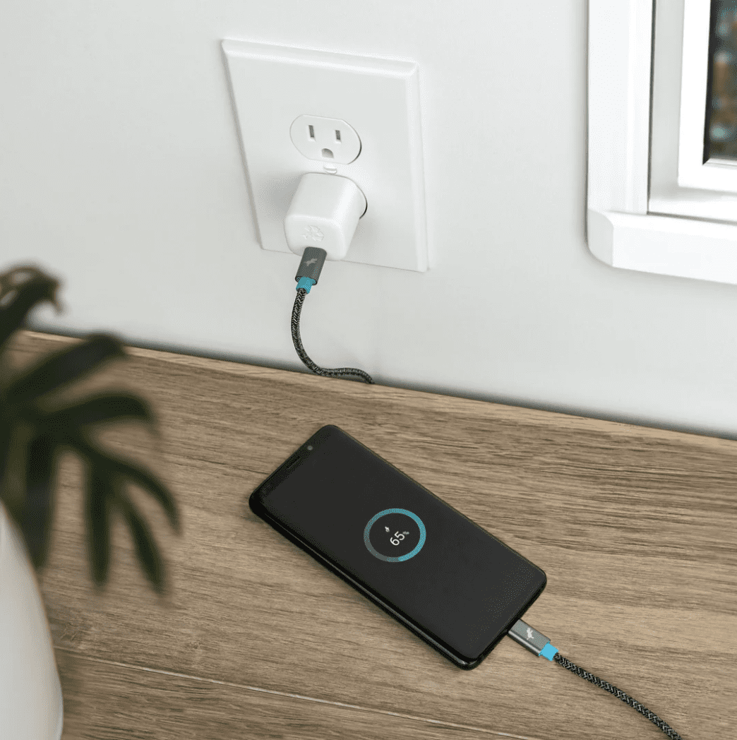 Nimble Wally SubNano USB-C Charger Block, 30W Fast Charging Power Adapter, Type C Charging Block for iPhone 16 15 14 13 12 11 Pro Max Plus XS/XR/X Samsung Galaxy S25 Pixel iPad Watch Series 8/7 Table