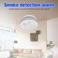 thumbnail image 3 of Detector de humo, alarma de humo con tecnología fotoeléctrica avanzada, alarma contra incendios con batería de respaldo utilizada en el hogar, 3 paquetes, 3 of 5
