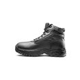 thumbnail image 2 of Ridge Men 6" Waterproof Leather Non-Slip Tactical Military Work Black Shoe Boot - Size 10W, 2 of 5