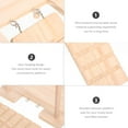 thumbnail image 4 of LEEYNEER Decorative Chinchilla Toy Wear-resistant Hamster Platform Wooden Guinea Pig Ramp, 4 of 8