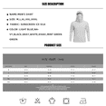 thumbnail image 2 of LNZGNM Men's UPF 50+ Sun Protection Hoodie with Mask Quick Dry Rash Guard Lightweight Long Sleeve Cooling Hoodies Stylish Hiking Running Blouses,Army Green 3XL, 2 of 7