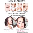 thumbnail image 2 of Makeup Mirror Wall Mounted with Lights and Magnification, USB Rechargeable LED Vanity Mirror Extendable 360 Rotation, Round Dual-Sided Bathroom Mirror Shaving Mirror Cosmetic Vanity Mirror 8 Ih, 2 of 7