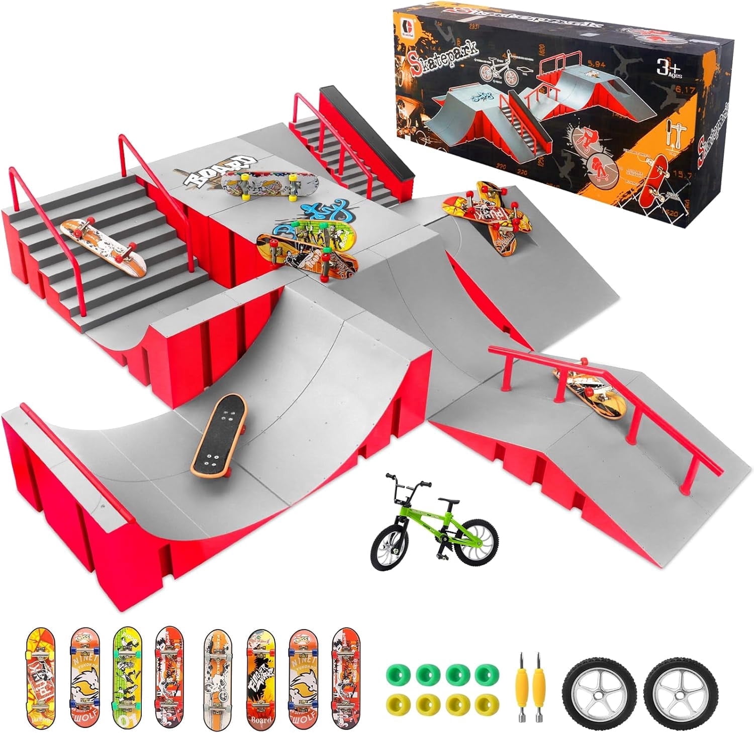 Tech Deck Danny Way Mega Half Pipe X-Connect Park Creator