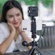 thumbnail image 3 of Multi-functional Phone Holder Clamp Phone Tripod Mount For Smartphone Video Live, 3 of 4
