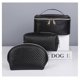 thumbnail image 1 of Toiletry Bag Women Large Capacity Makeup Bag with Waterproof PU Makeup Bag Travel Case 3 Pieces, 1 of 5