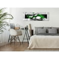 thumbnail image 2 of Tiptophomedecor Glamour Canvas Wall Art - Shiny Stones Narrow Green - Stretched & Framed Ready To Hang Art, 2 of 3