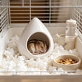 thumbnail image 4 of Ceramic Hamster Hideout,Cute Summer Cooling Houses FOR Cage Accessories,Animal Hides FOR Gerbils Mice Hamster, 4 of 6