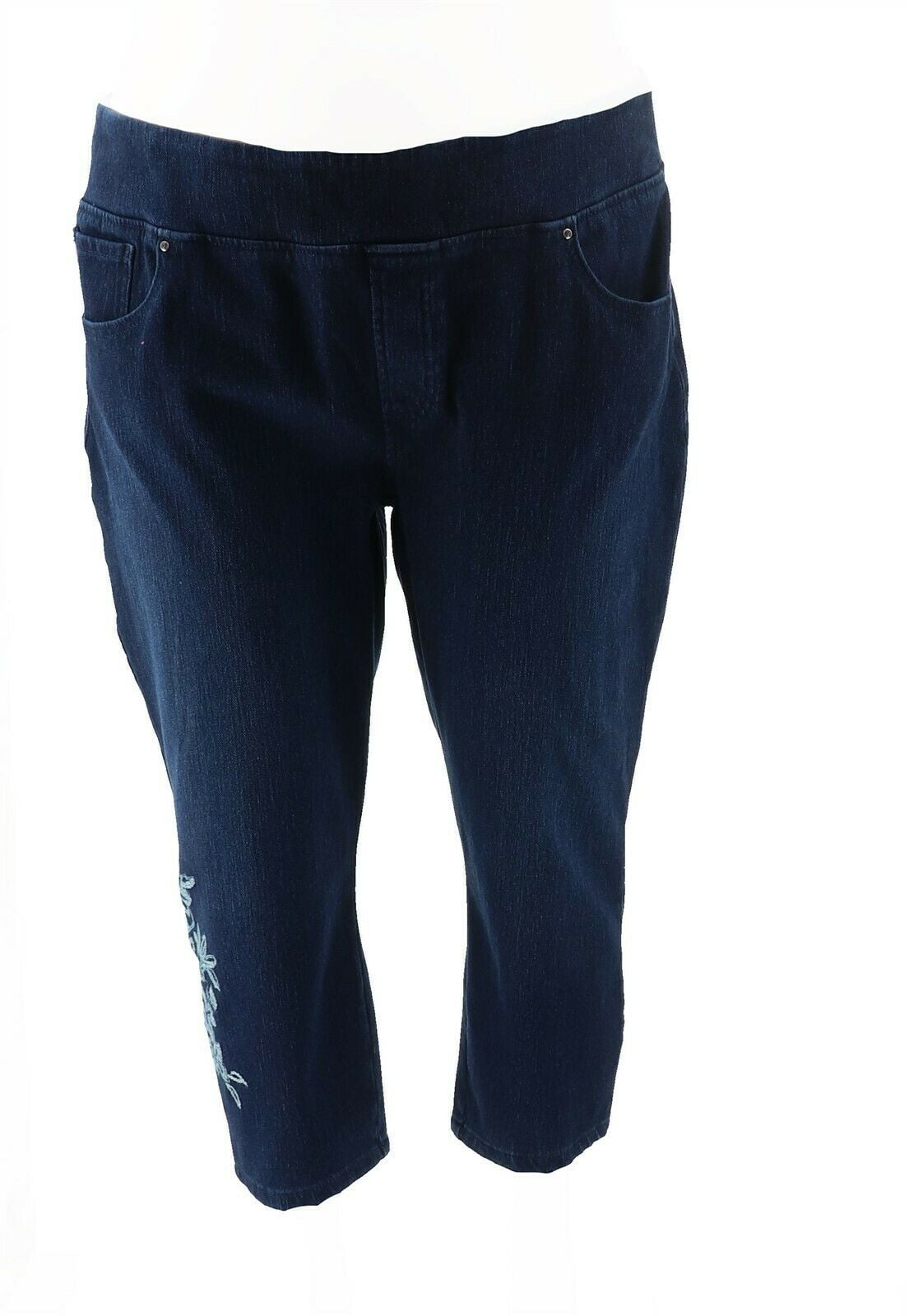 kim gravel flexibelle cropped jeans