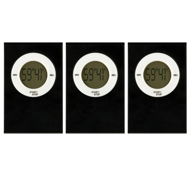 TEACHER CREATED RESOURCES (3ea) Minuterie Numérique Magnétique Noir