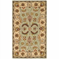 Safavieh  Handmade Heritage Viviana Traditional Oriental Wool Rug 4'  x  6' 4' x 6' Rectangle