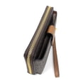 thumbnail image 3 of Michael Kors Jet Set Travel Medium Signature Pvc Medium Zip Around Phone Holder Wristlet Wallet (Brown Signature), 3 of 6