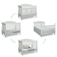 thumbnail image 3 of Delta Children Lancaster 4-in-1 Convertible Crib, Bianca White, 3 of 6