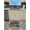 thumbnail image 3 of Carolines Treasures 8919RUG New Orleans Beers & Crabs Machine Washable Memory Foam Mat, 3 of 4