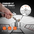 thumbnail image 4 of KFFKFF 18" Surface Cleaner for Pressure Washers, Includes Wheels, Made of Stainless Steel, Supports up to 4000 PSI, Features 1/4" Quick-Connect and Two Extension Wands, 4 of 9