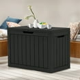thumbnail image 3 of Uforic 45 Gallon Outdoor Resin Deck Box, Waterproof Storage Box, Lockable, Black, 3 of 10