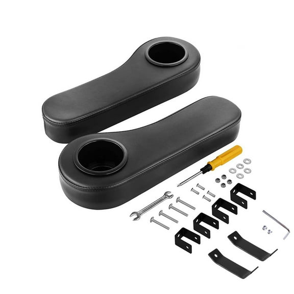 Golf Cart Cup Holder Rear Seat Armrest Cup Holder Universal Modified Drink Holder Set Compatible for Yamaha EZGO Club Car Golf Carts