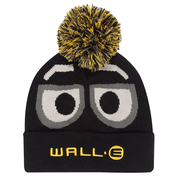 Wall-E Adult Face Pom Pom Beanie