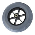 thumbnail image 2 of Rueda para silla de ruedas, silla de ruedas eléctrica gris de 194 mm Rueda para silla de ruedas eléctrica Rueda para silla de ruedas de PU Valor inmejorable NikouMX herramienta, 2 of 8