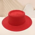thumbnail image 2 of Floppy Big Beach Straw Hats for Women Foldable Summer Wide Brim Packable Sun Hat Womens Travel Straw Fedora Hat UV UPF 50+ Travel Foldable Brim Summer UV Hat, 2 of 3