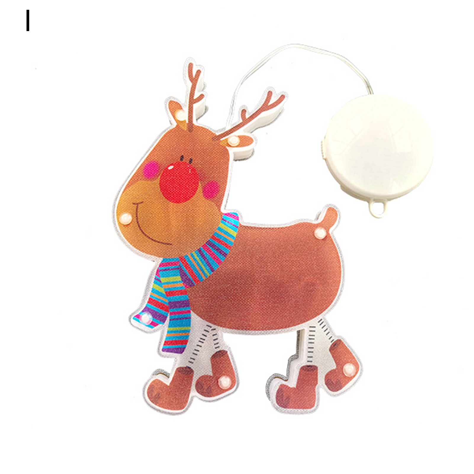 Sunjoy Tech Window Silhouette Light LED Christmas Patterns Integrated