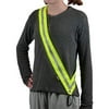 MOONSASH Fitted Reflective Gear for Walking at Night - MINI | School, Biking, Dog… Hi-Vis, Reversible & Comfortable Reflective Sash for Kids | US Patented | Safe & Easy Replacement for Vests!