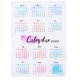 thumbnail image 2 of Calendario de pared calendario lannelette 276 x 197 pulgadas 2020 para oficina sala de estar fondo dormitorio estudio ANGGREK Otros, 2 of 8