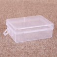 thumbnail image 2 of GROWTH TANK 10Pcs Clear Small Storage Box Earplugs Jewelry Earrings Necklace Container Lidded Crafts Hardware Home Organizer Multifunction Collection Case, 2 of 9