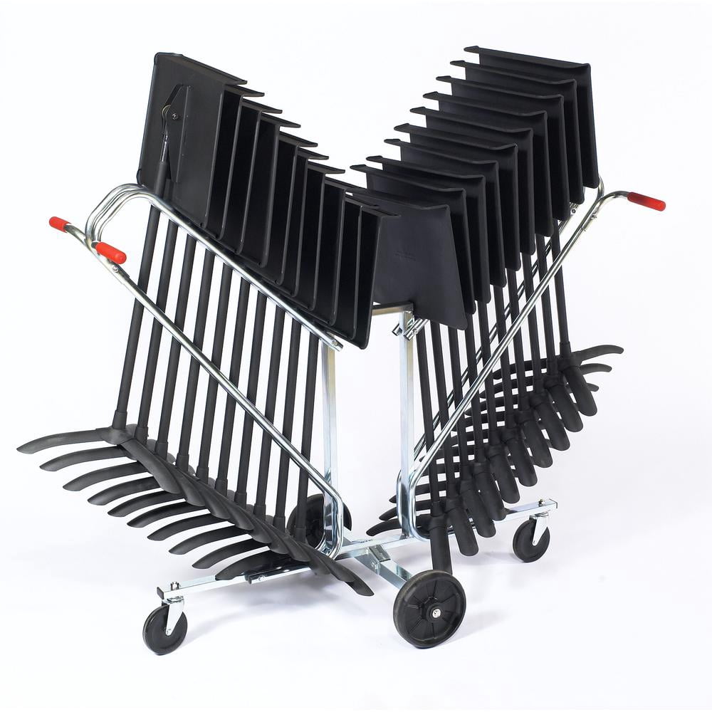 National Public Seating B449355 Music Stand Dolly with 20 Stand