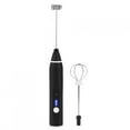 thumbnail image 2 of AquaForge 3 Speeds USB Rechargeable Electric Milk Frother Handheld Coffee Blender Stirrer Egg Beater, 2 of 3