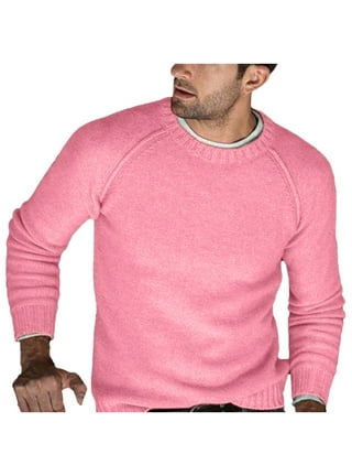 Mens Sweaters in Mens Clothing Pink Walmart