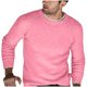 thumbnail image 1 of Gibobby Suéter para hombre Suéter de Manga Larga con Cuello Redondo Suéter para Hombre(Rosa,Chica), 1 of 5