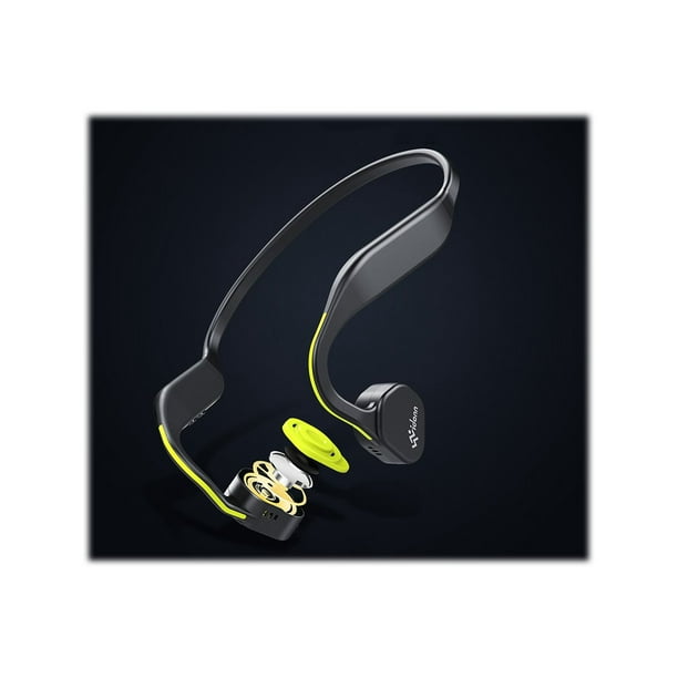 Vidonn F1 Yellow Wireless Open Ear Bone Conduction Headphones clarity