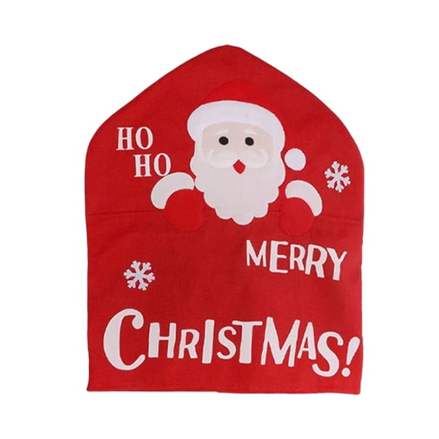 Toystoory Funda para silla, decoración navideña, funda para de comedor, múltiples patrones, lavable, a prueba de polvo, multiusos, decoración Kits de decoración para fiestas Patrón mayor Toystoory HA069928-01