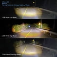 thumbnail image 4 of Par Faro Led Lupa Doble Color Para Auto Moto Exploradora 70w, 4 of 8