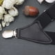 thumbnail image 4 of Tirantes para hombre Clips laterales resistentes Tirantes para hombre Ganchos giratorios Correas elásticas ajustables, 4 of 5
