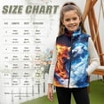 thumbnail image 7 of Pzuqiu Wolf Boy Outerwear Vest 7-8 Casual Clothes for Boys Lightweight Fleece Zipper Winter Sleeveless Jacket with Pockets Versatile Fall Outfits Fashion Clothing for Boys, 7 of 7