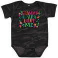 thumbnail image 3 of Inktastic Grammy and Papa Love Me Girls Baby Bodysuit, 3 of 5