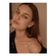 thumbnail image 4 of Aretes Con Diamante Hexagonal Elegante, 4 of 4