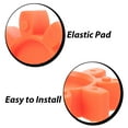 thumbnail image 3 of Raindrops Flexible Rubber Pad Plum Shape Jaw Coupling Spider Plum Coupling Insert Cushion, 3 of 8