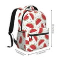 thumbnail image 2 of Balery Watermelon Mochila Escolar Impresa, Mochila Ligera para Viajes Casual, Mochila Duradera y Cómoda Multifuncional, Mochila para Laptop-One Size, 2 of 5