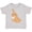 AC-Heather Grey, variant on Easter Cute Floppy Ear Brown Bunny Boys or Girls Toddler T-Shirt
