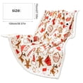 thumbnail image 3 of Christmas Throw Blanket Reversible Flannel Soft Plush, Cozy Warm Machine Washable Couch Blanket for Sofa Bed Living Room Holiday by PALIFEUR, 3 of 6