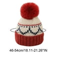 thumbnail image 6 of Eltusu Girls Hats and Scarves Sets, Outdoor Knitting Cotton Thermal Beanies and Scarves Sets 2-9 T Size Knitting Cotton, 6 of 6