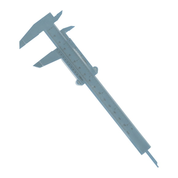 Unique Bargains 1 Pce Mini Règle de Mesure pour Sourcils Double Échelle Outil de Mesure 8.27"x2.91 Pouces Bleu