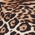 thumbnail image 4 of KAREN KANE Womens Beige Animal Print V Neck Top XS, 4 of 4