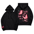 thumbnail image 1 of Graphic Hoodie for Women 2024 Cute Preppy Sweatshirt Long Sleeve Drawstring Pullover Tops with Pockets, 1 of 6