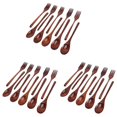 thumbnail image 1 of 30x Cucharas de Madera Y Tenedores, Juego de Utensilios de Madera, Juego de Cubiertos de Madera Natural Reutilizable, 1 of 5