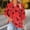 #080-Red, variant on Wowcloth Women's Round Neck T-Shirt with Hollow Chest Design and Three-Quarter Sleeves, Breathable Cotton Printed Blouse for Spring Summer Casual Wear