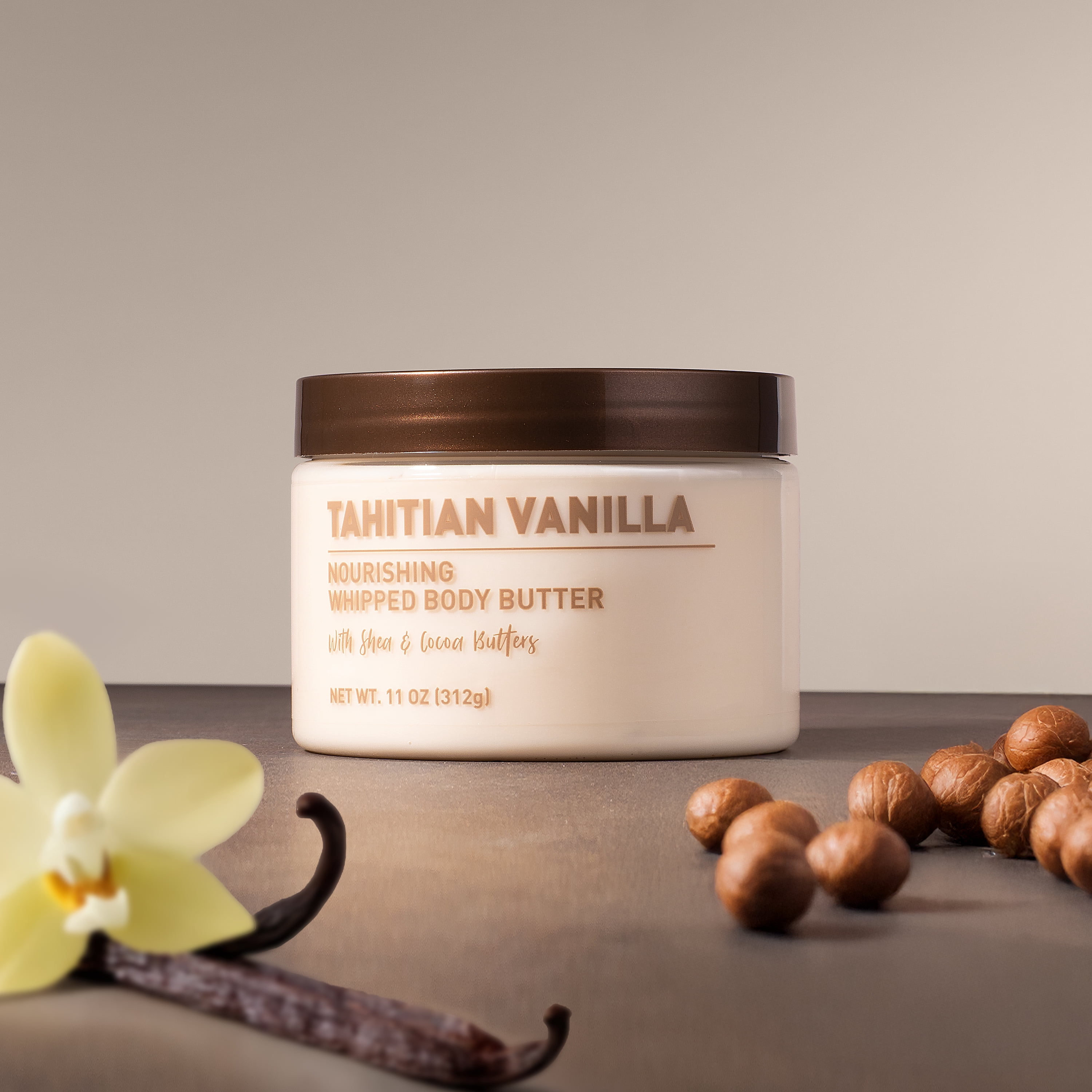 Nourishing Whipped Body Butter, Tahitian Vanilla, 11 oz
