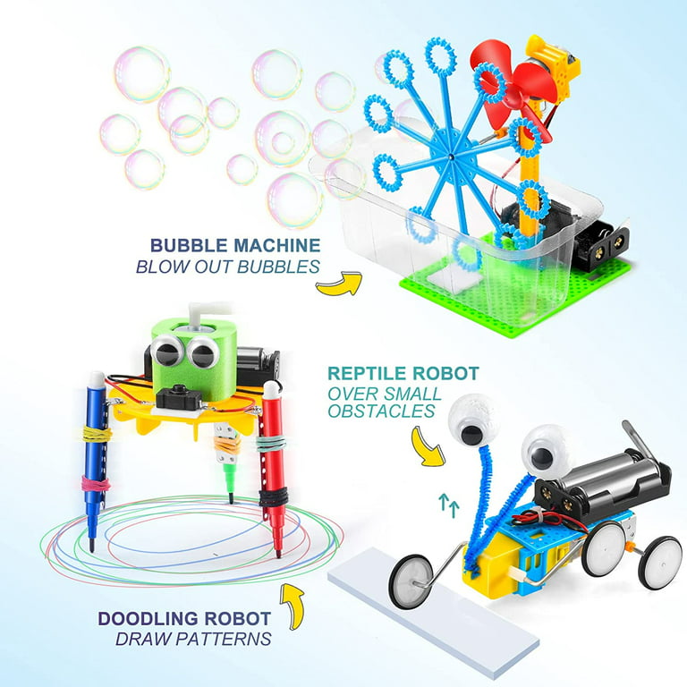 STEM Robotics Science Kits, Projects Robot Building Kit for Kids